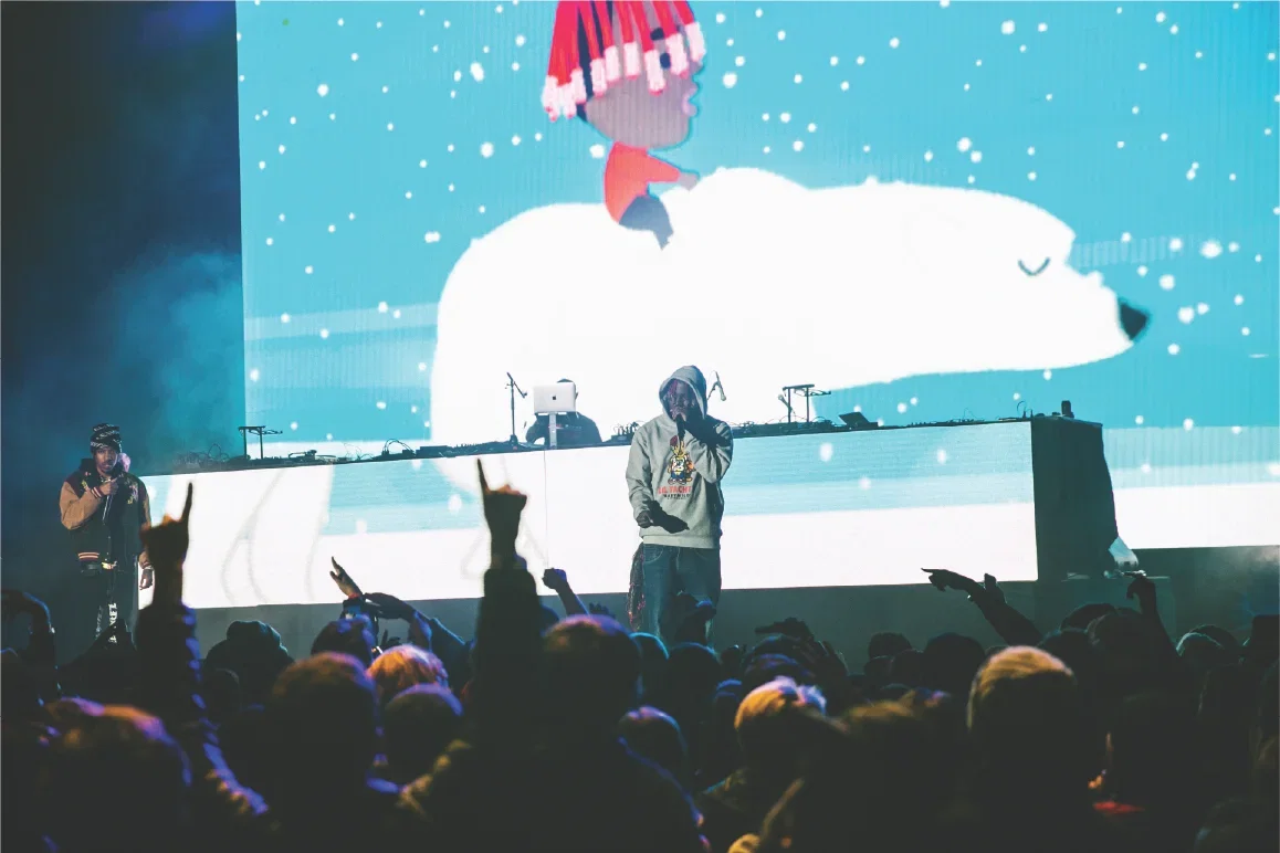 Lil Yachty 25th Anniversary Bape Show
